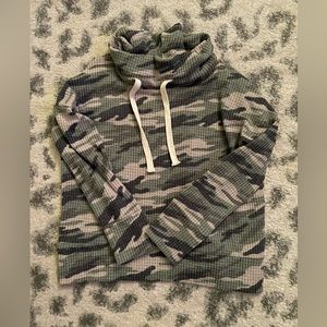 Henhouse Boutique Cam Waffle Knit Hoodie